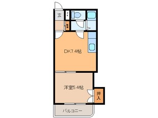 ｺｰﾎﾟﾗｽYOSHITOの物件間取画像